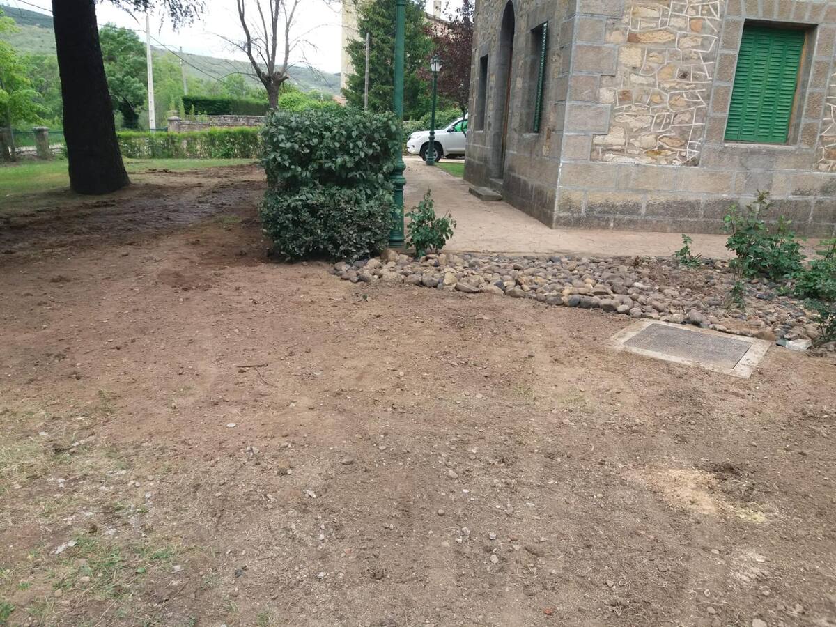 Finalizan las obras de urgencia en saneamiento en la Residencia del Royo