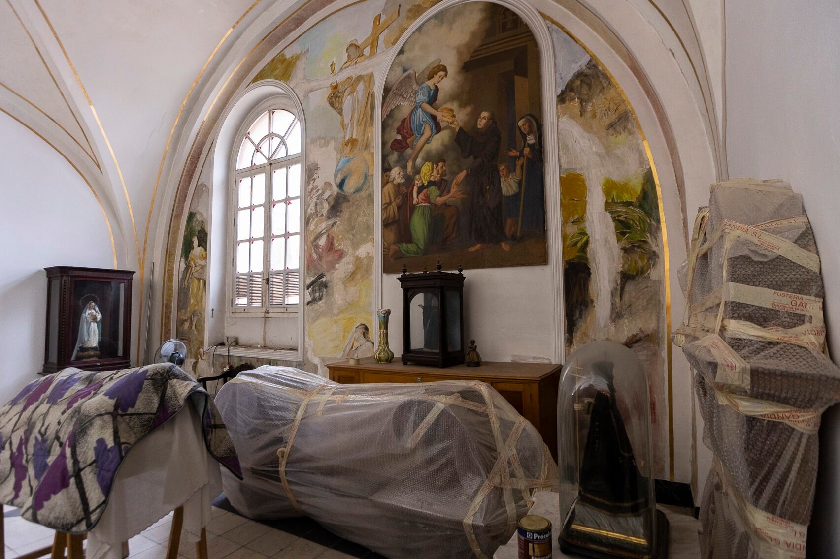 Fondos artísticos de la iglesia de Sant Roc que se expondrán al público