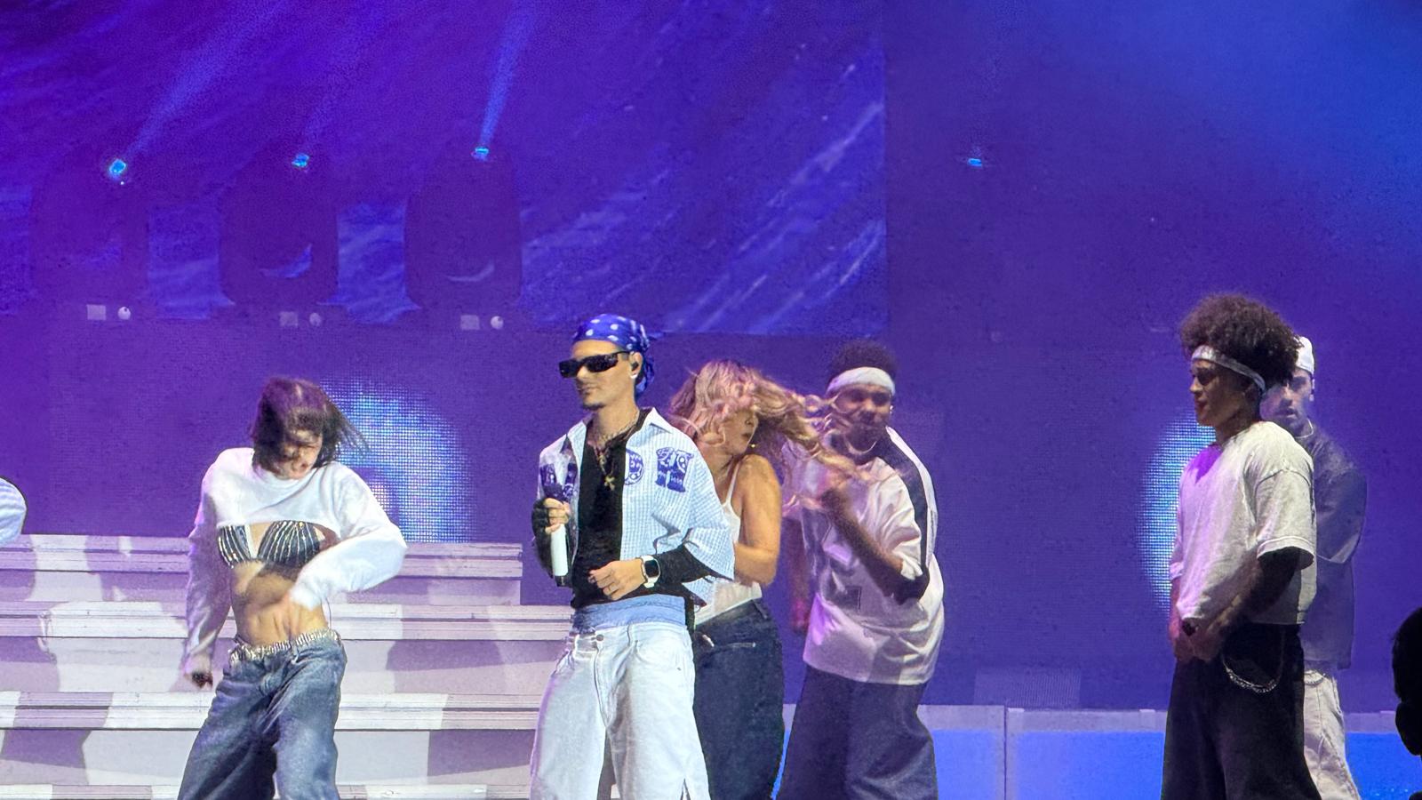 Abraham Mateo deslumbra en Toledo con voz en directo, bailes sin parar y un featuring con su público