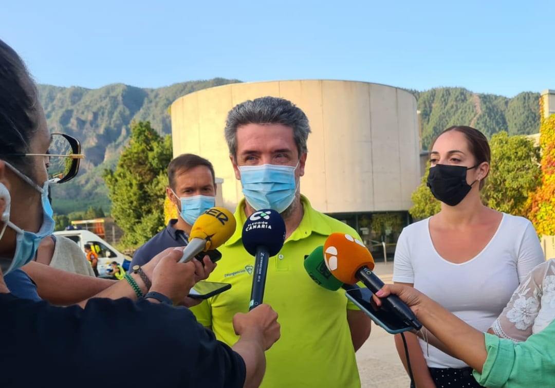 Comparecencia del Director de Extinción del incendio de La Palma, Rafael García