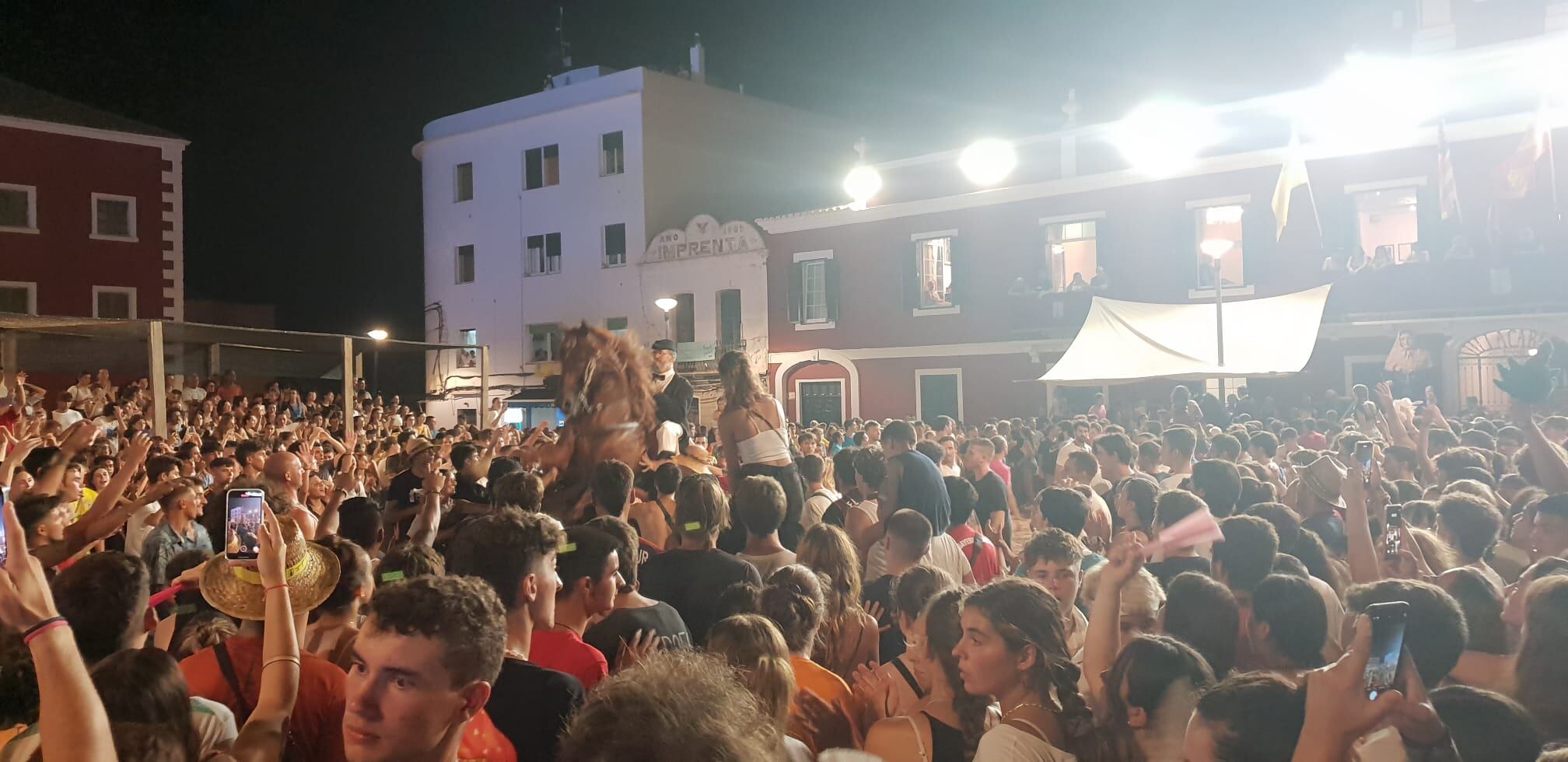 Noche de calor y animación con motivo de San Jaime 2022