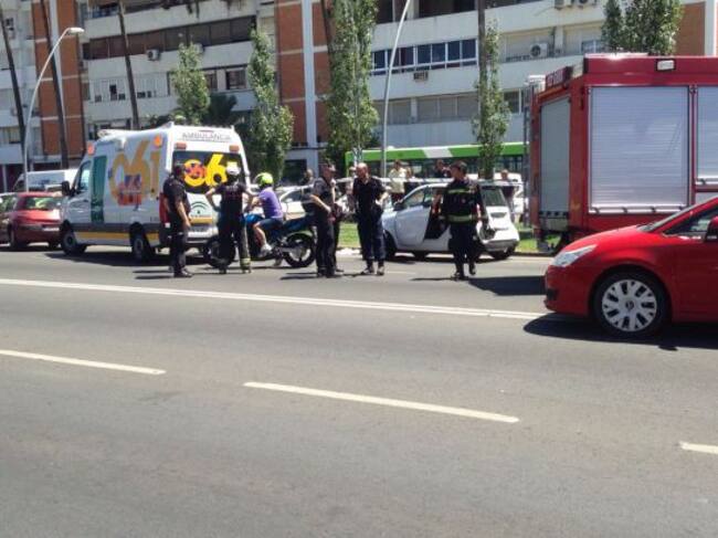 Lugar del atropello. Avd Carlos III