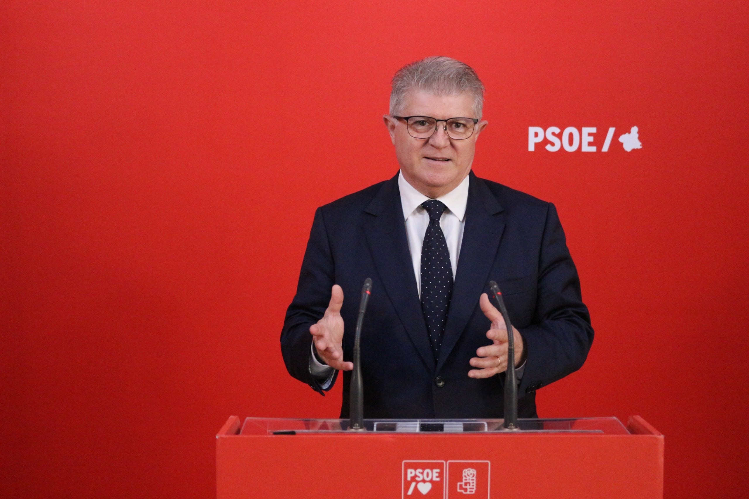 José Vélez, secretario general PSRM-PSOE