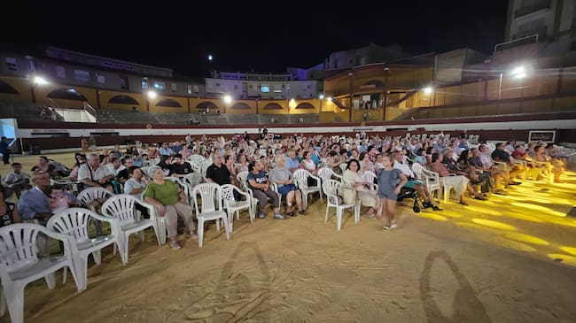 Publico asistente la noche del viernes