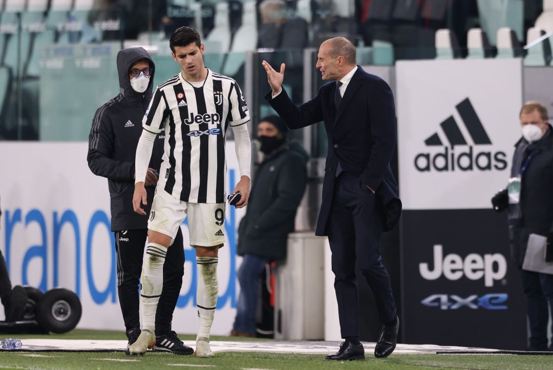 Álvaro Morata y Allegri