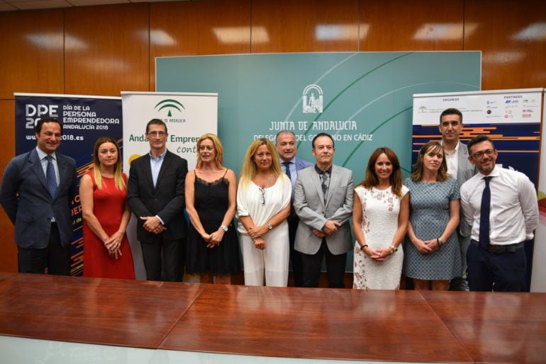 Presentación en Cádiz de la XII edición del Día de los Empremdedores en Andalucía 