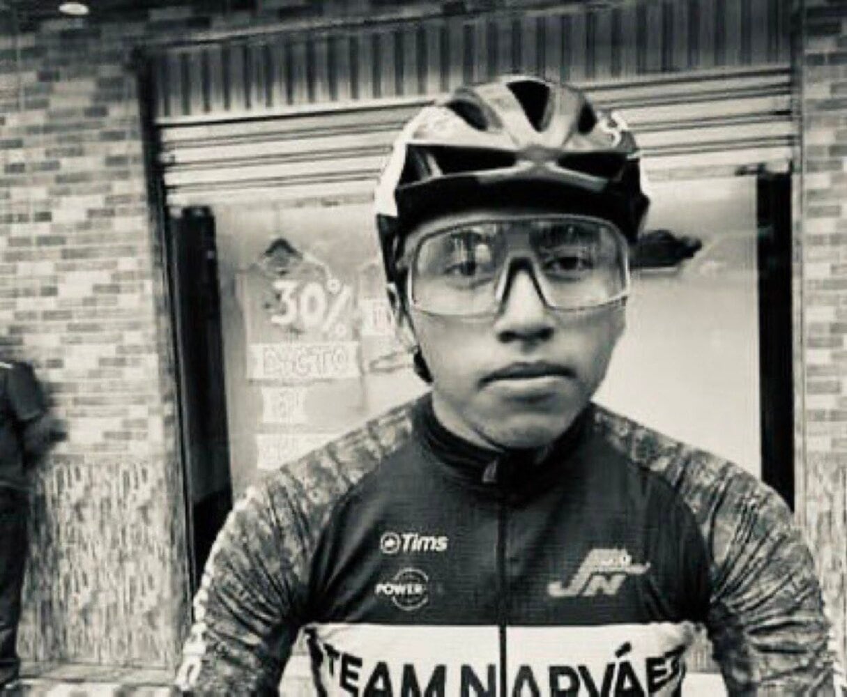 Kevin Pozo, ciclista fallecido en la carretera