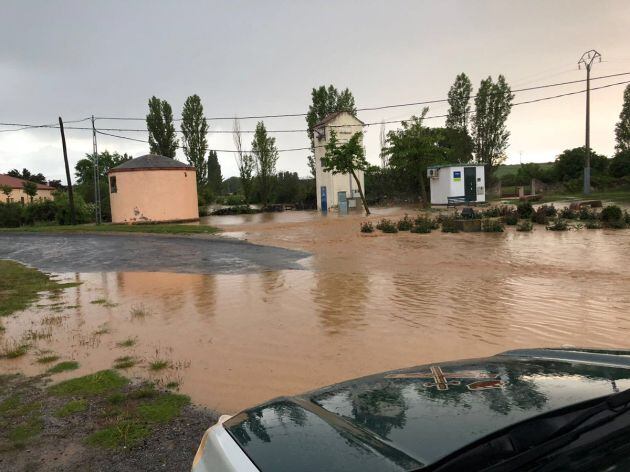 Inundaciones en Bercimuel y Pajarejos