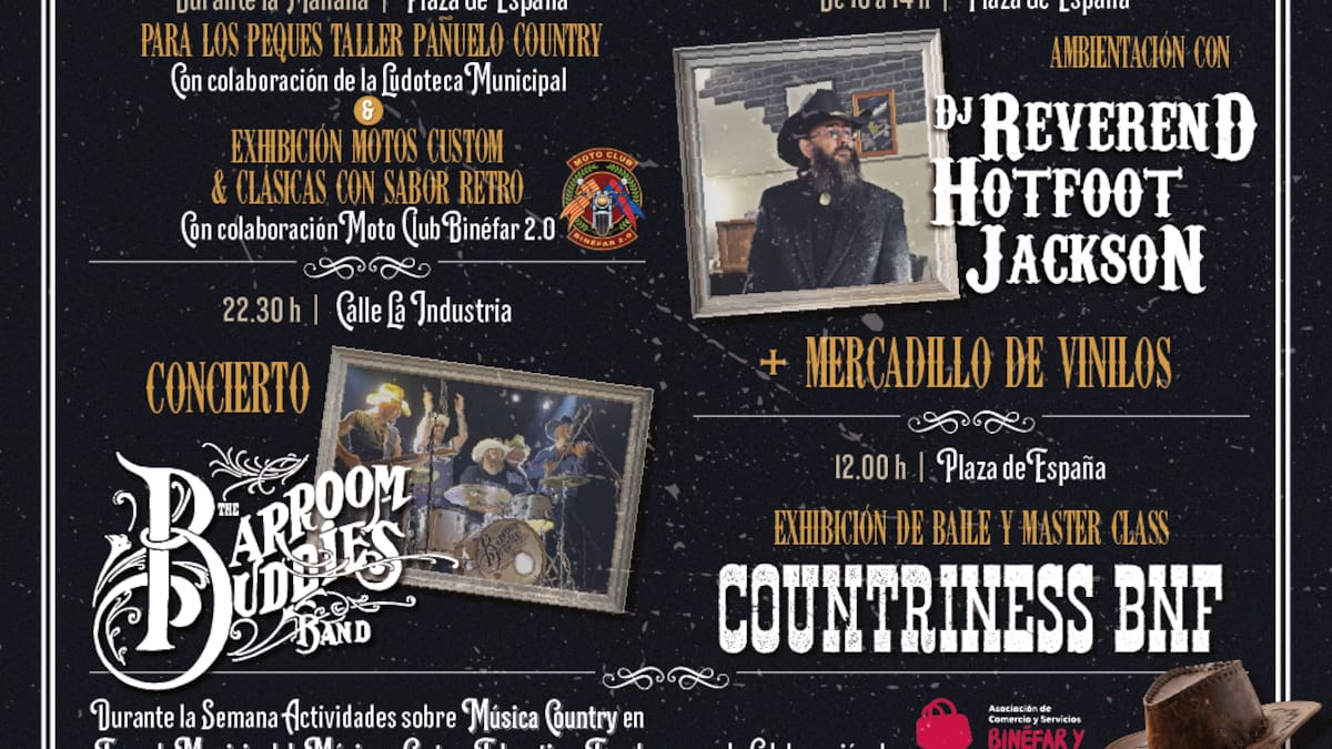 El country será el tema central del Somos Música 2023 en Binéfar