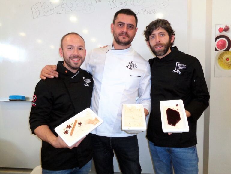 Ganadores del Concurso a la Mejor Elaboración Artesanal de Helado con sabores típicos de Pinoso