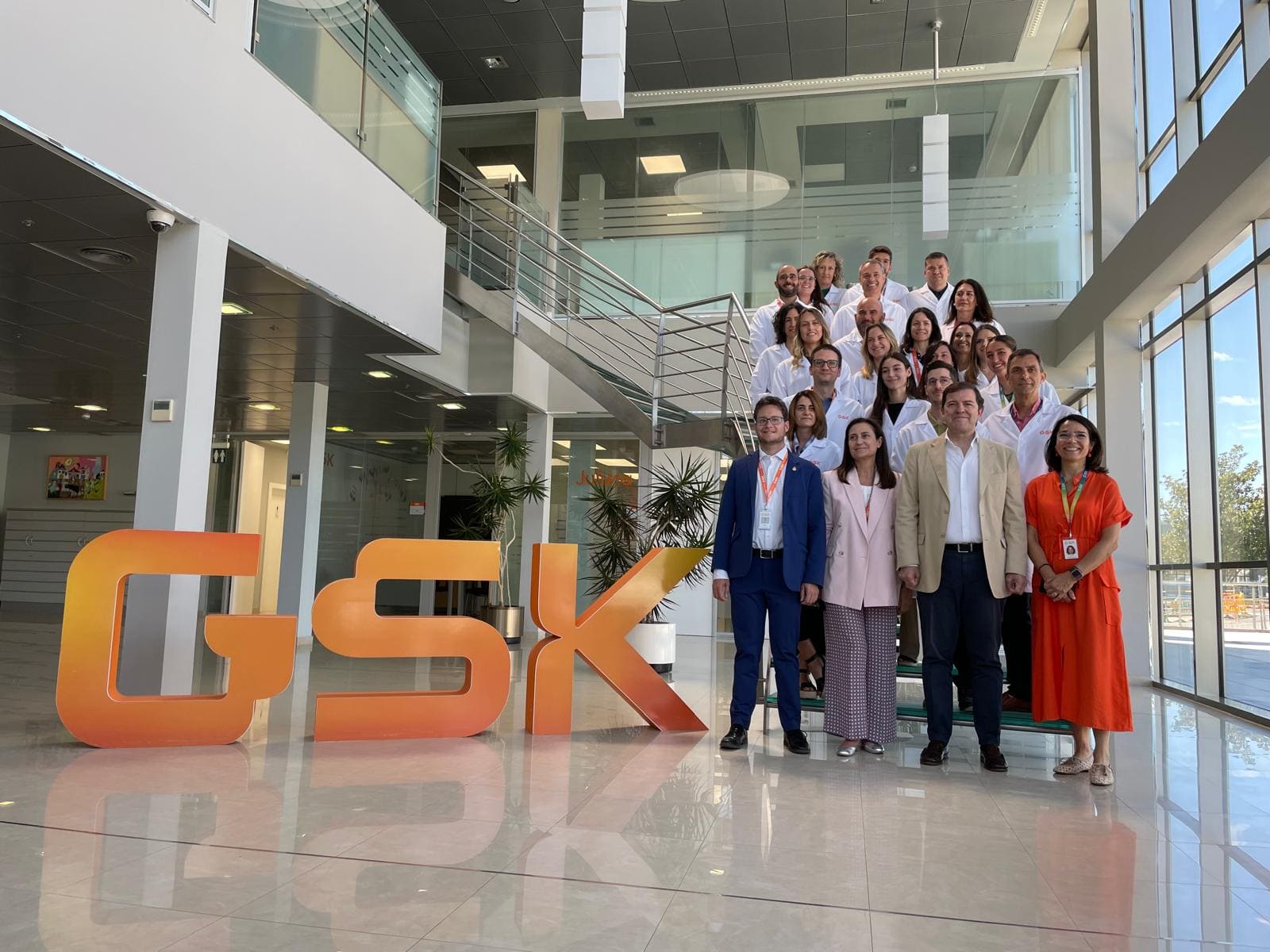 Foto final de la visita