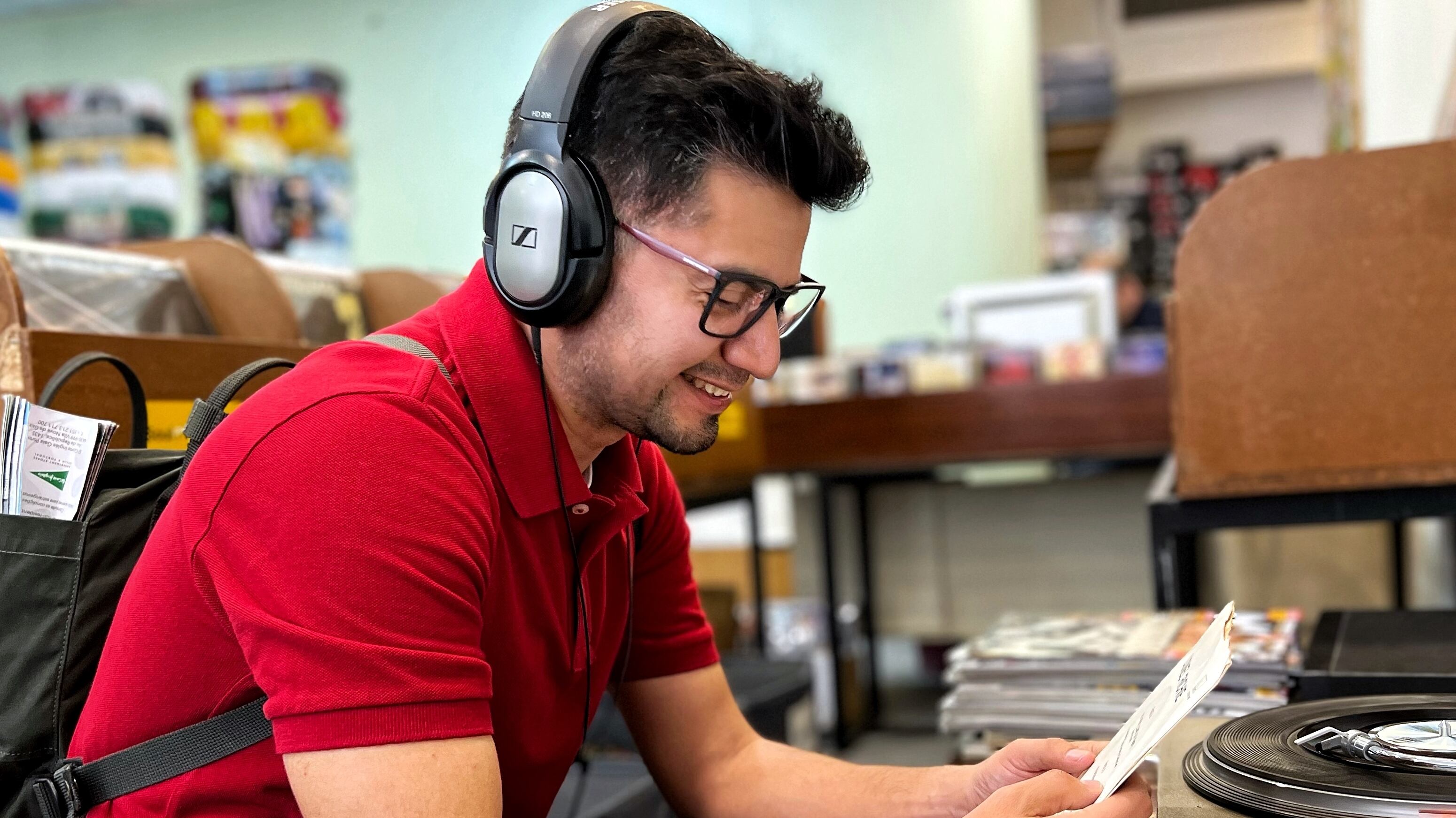 Gustavo López, coordinador del espacio "Una canción para cada día de la semana".