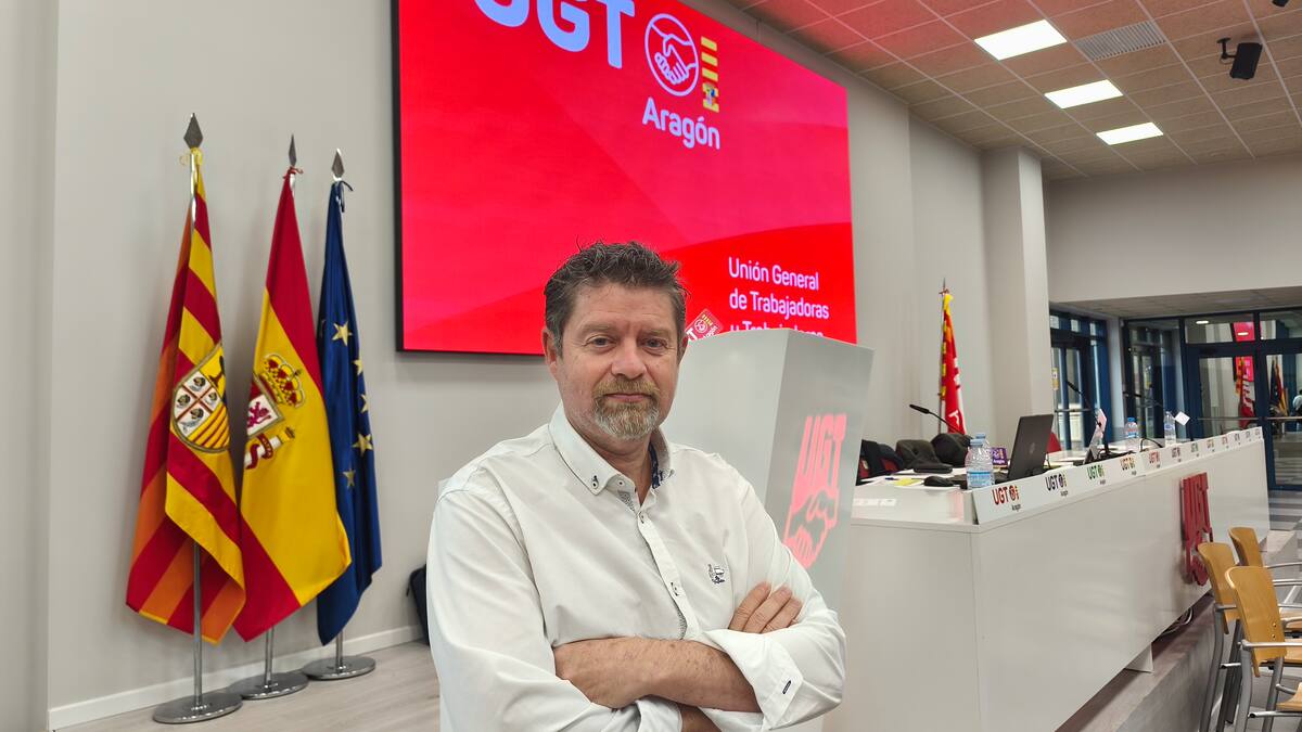 José Antonio Alentá, UGT Huesca
