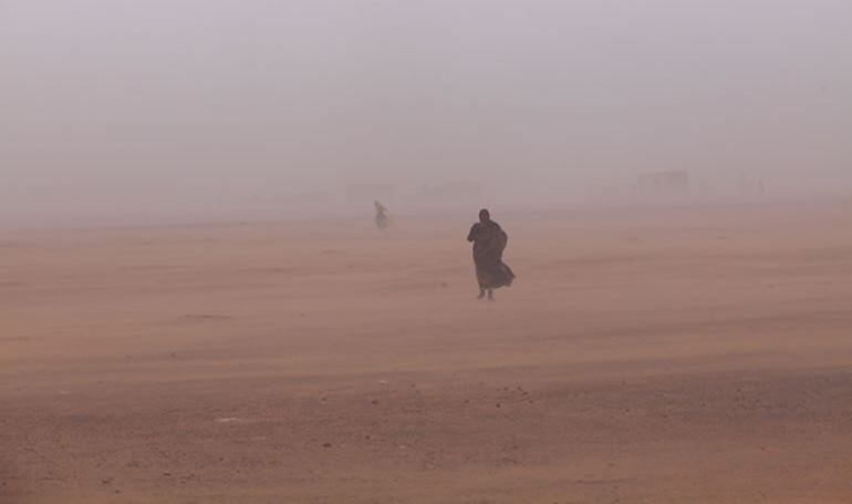 El desierto del Sahara.