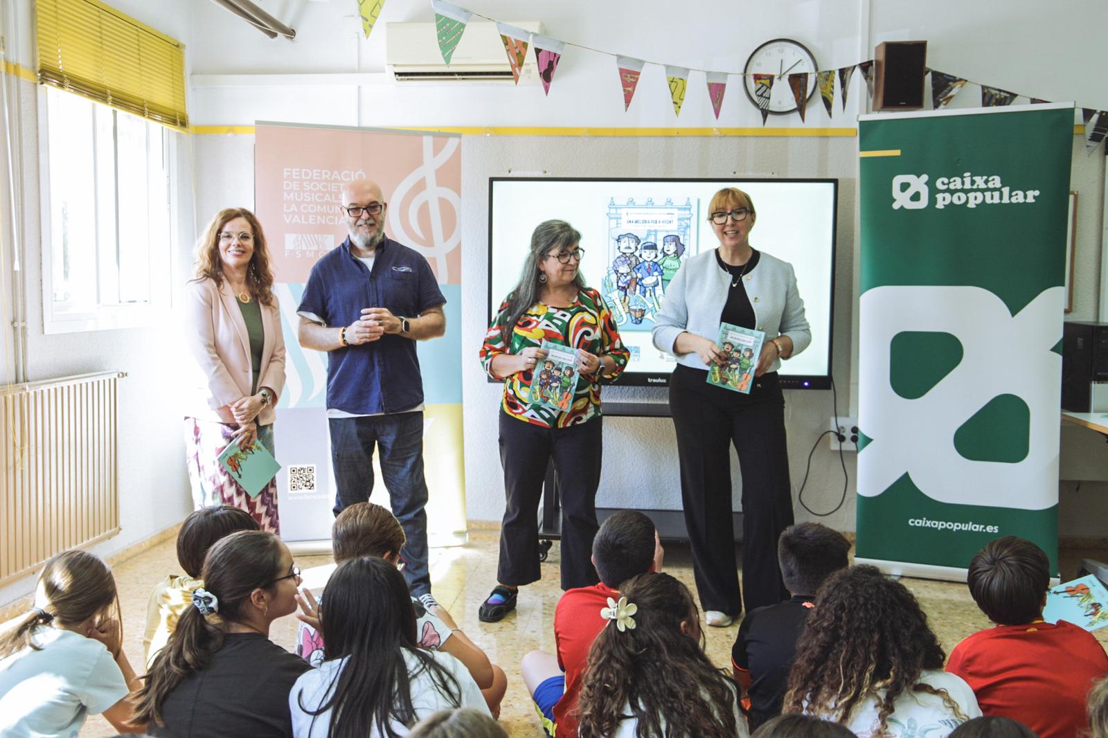 Presentación del cómic &#039;Una melodía para Vicent&#039;, de Cristina Durán y Miguel Ángel Ferrer