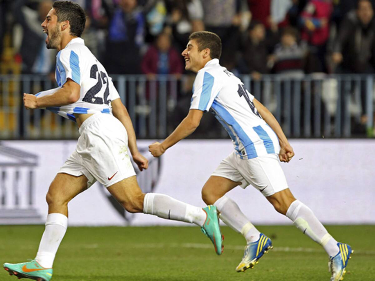 El Málaga deja en evidencia al Madrid de Mourinho