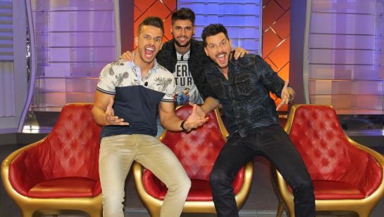 Cristian, Iván y Manu posan en el trono de &#039;MyHyV&#039;