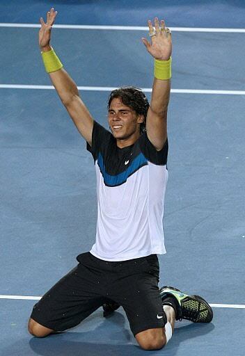 Rafa Nadal espera ser el primer español en celebrar el título de campeón del Open de Australia