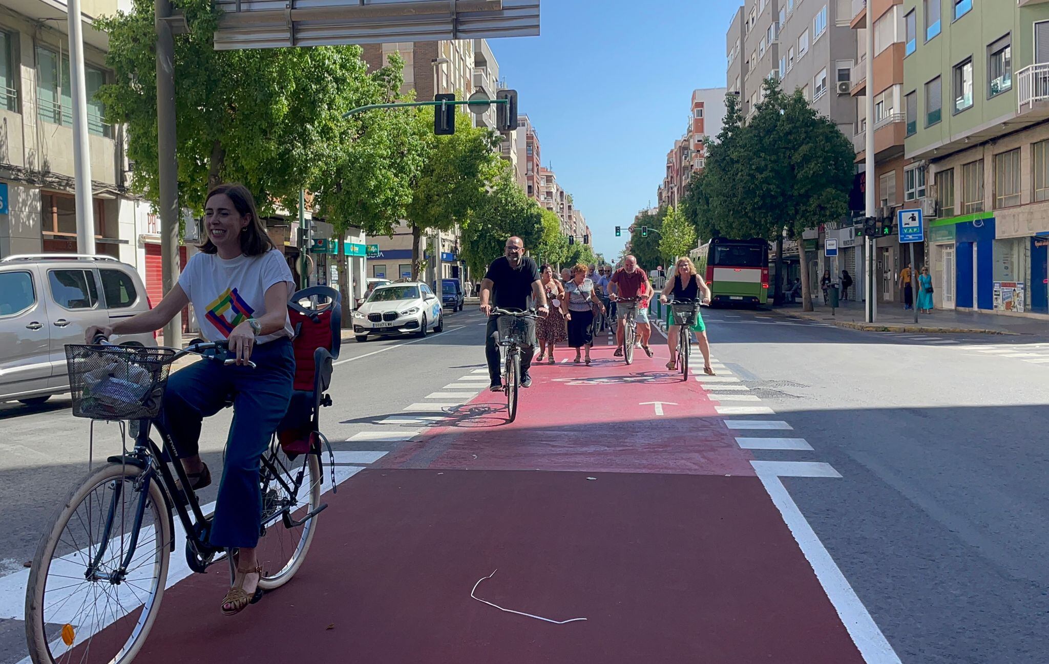 Carril Bici Avenida de Alicante