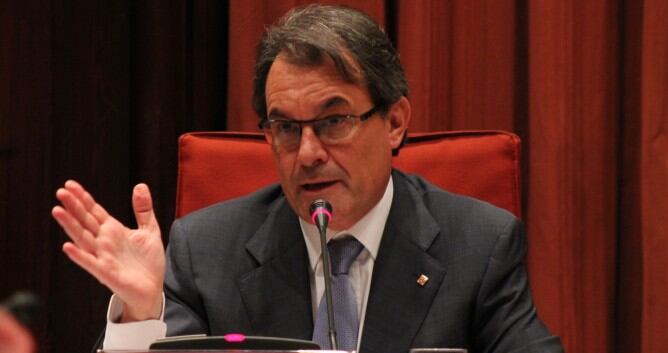 El president de la Generalitat, Artur Mas
