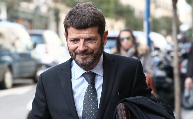 El exdirector de los Mossos d&#039;Esquadra, Albert Batlle, a la salida del Supremo