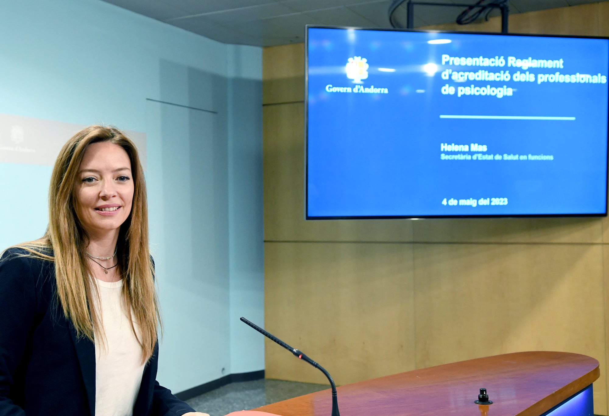 La secretària d'Estat de Salut en funcions, Helena Mas, ha xifrat el cost en pràcticament mig milió d'euros