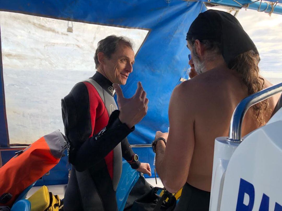 Pedro Duque este domingo en la Isla de Tabarca