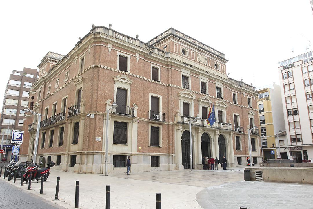 fachada de la Diputación de Castellón