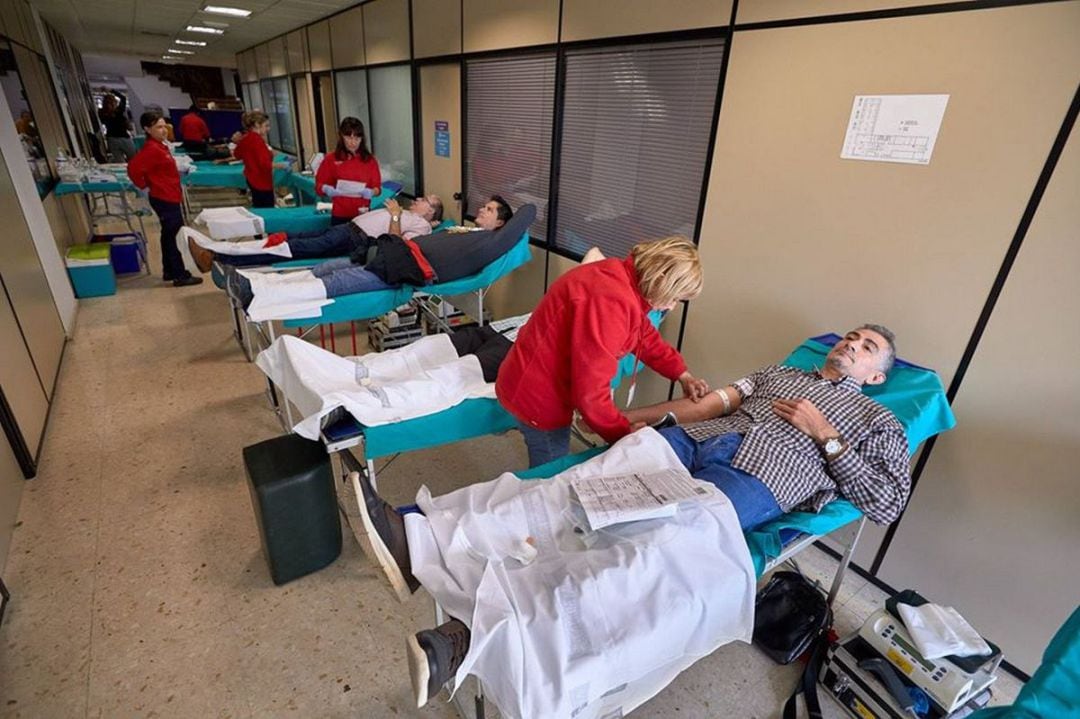 Maratón de donación de sangre en Gandia 