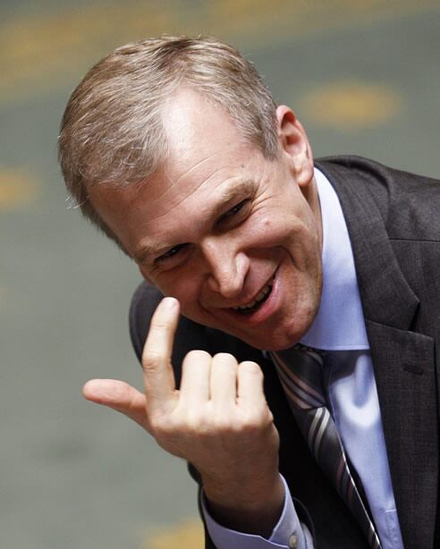 El primer ministro belga, Yves Leterme