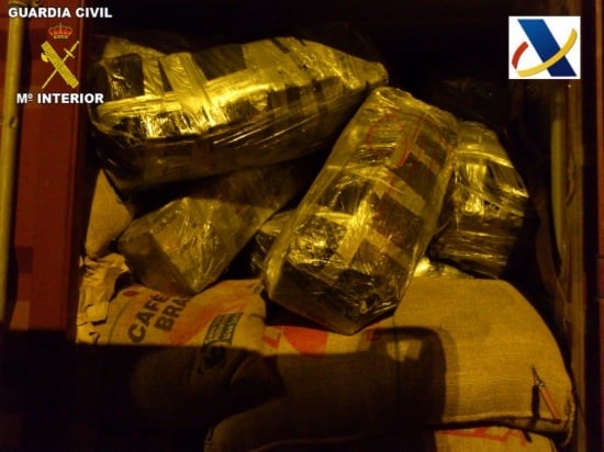 El carregament de cocaïna més gran que s'ha intervingut mai al port de Barcelona