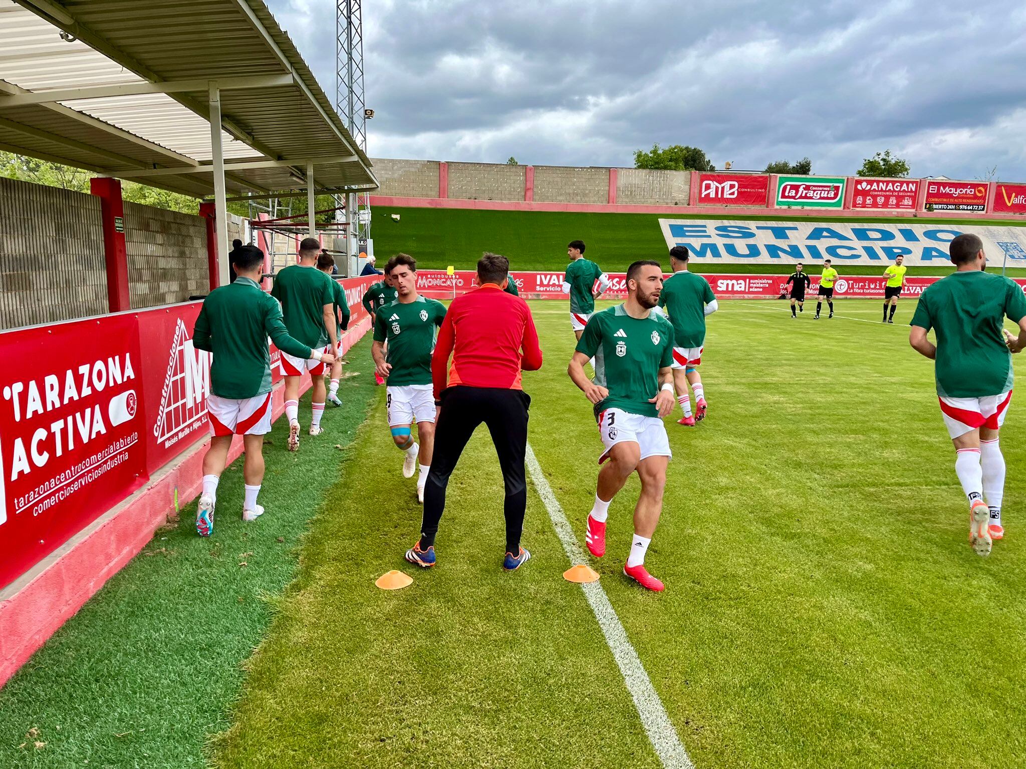 Los blanquiazules no sacaron nada positivo de su visita a Tarazona