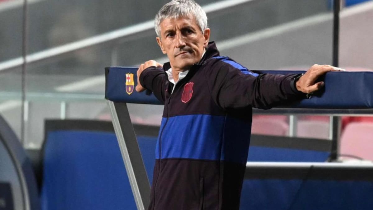 Quique Setién: "Ahora la frustración no es de los niños, es de los padres"