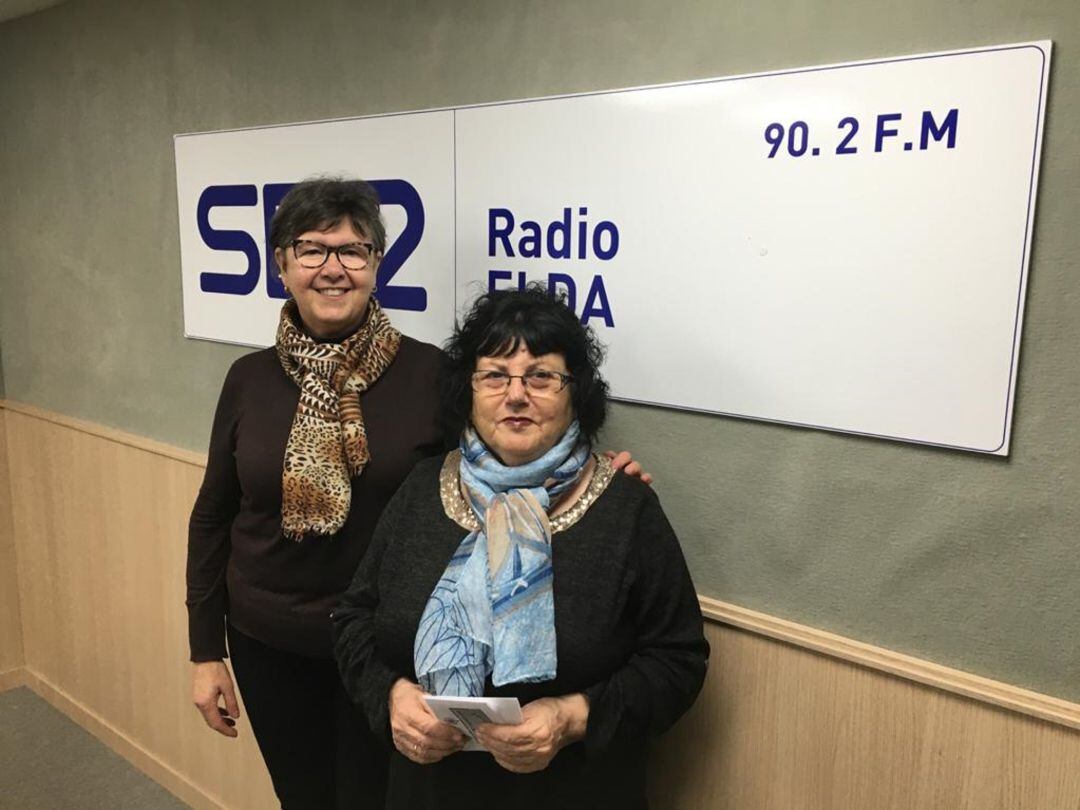 Presidenta y vicepresidente barrio San Francisco Sales de Elda en Radio Elda Cadena SER