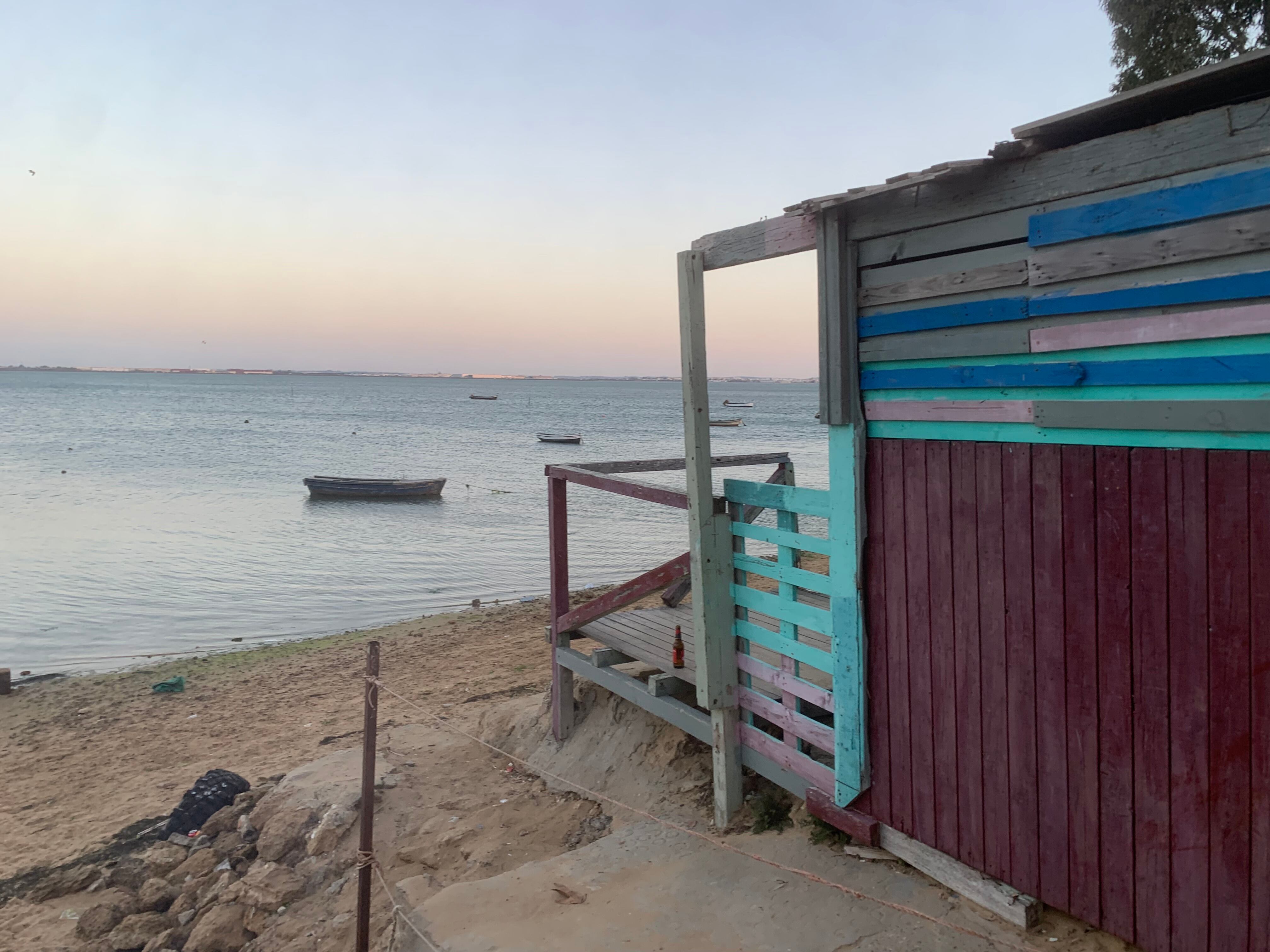 Una de las casetas de La Casería