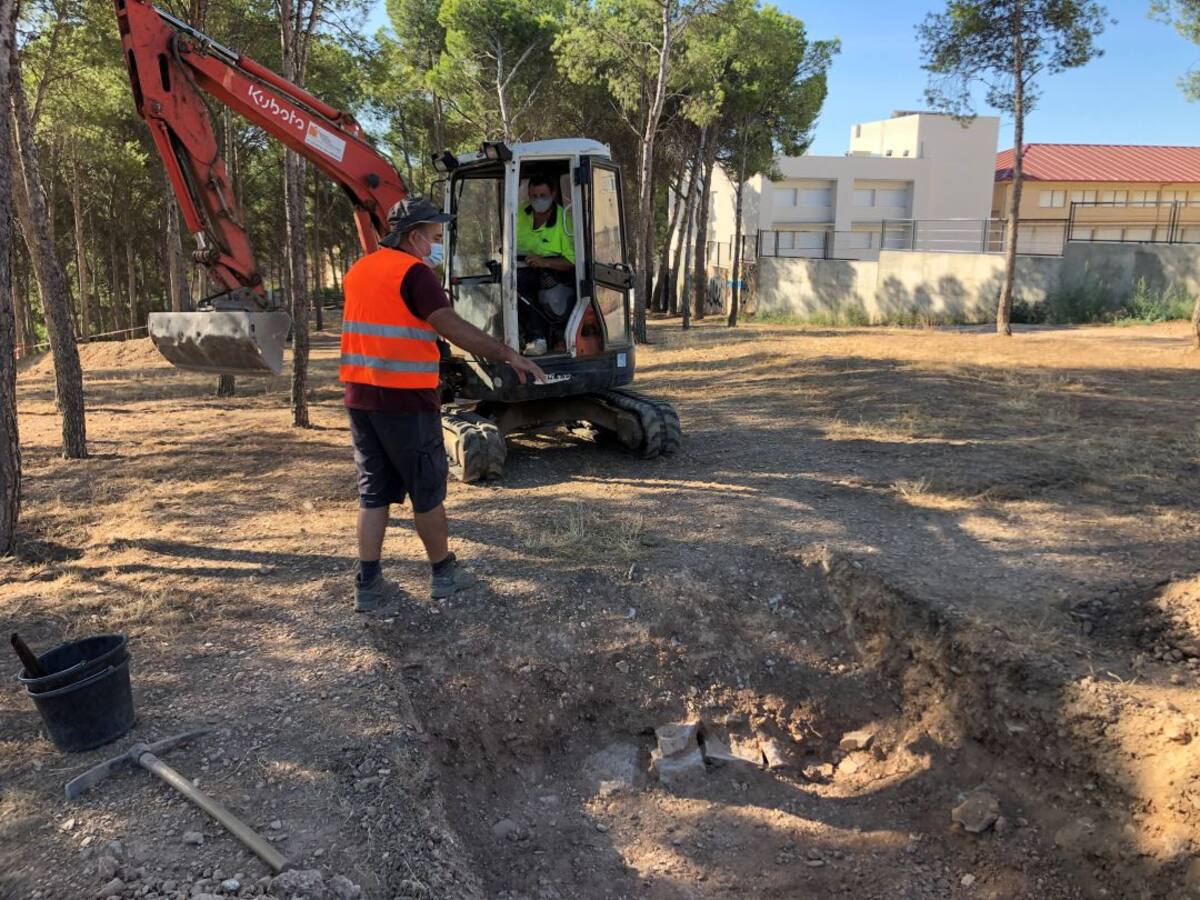 La necrópolis islámica de Tudela podría ocupar 6.000 metros cuadrados
