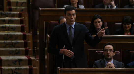 DVD 704 (17-12-14) Pleno del Congreso. Pedro Sanchez. Foto: Uly Mart’n.