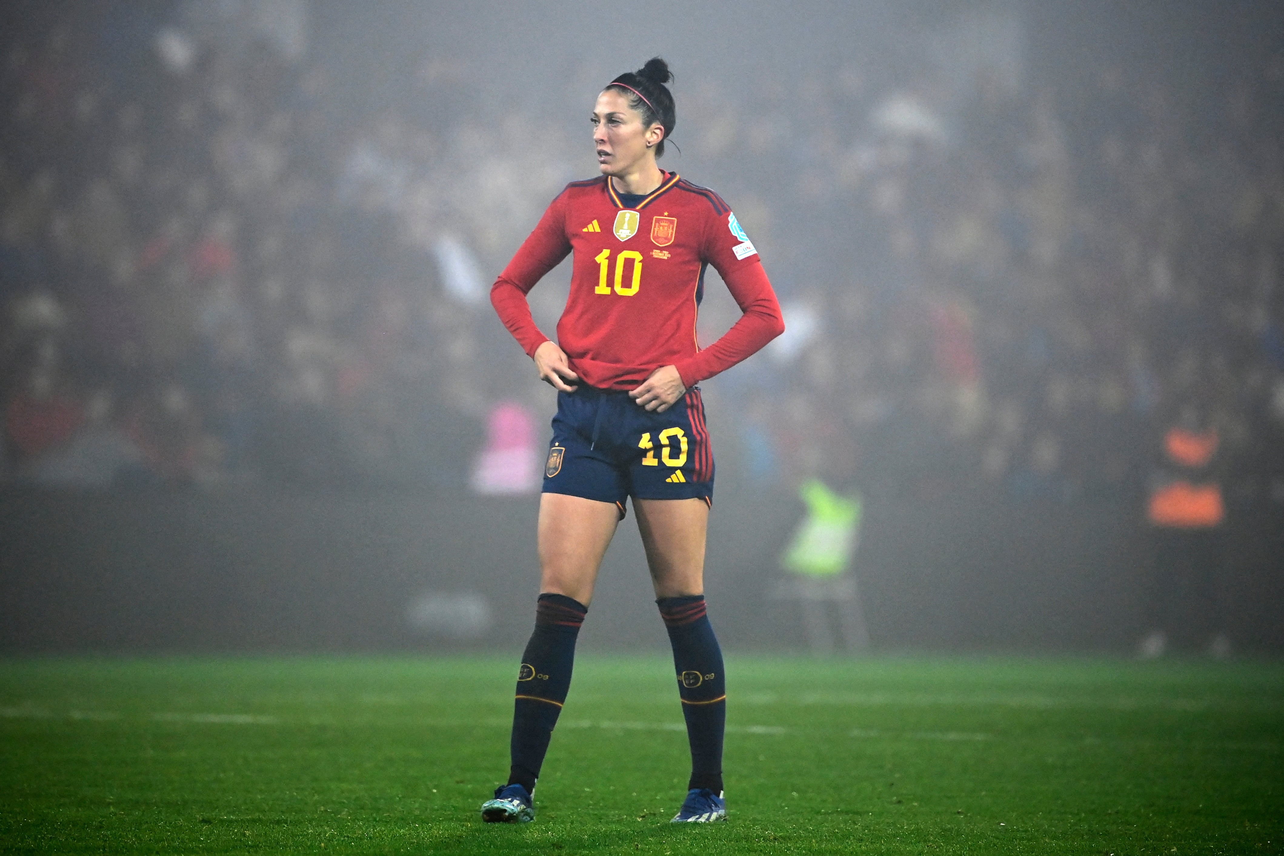 Jenni Hermoso, durante la Nations League.