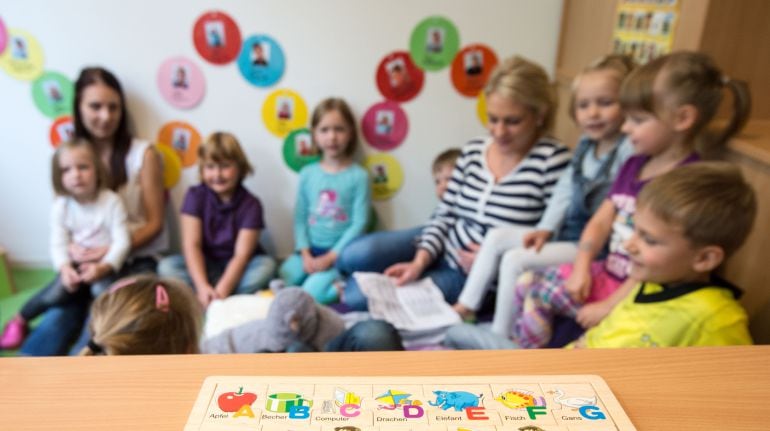 Los niños que participaban en las peleas tenían entre 4 y 6 años. 