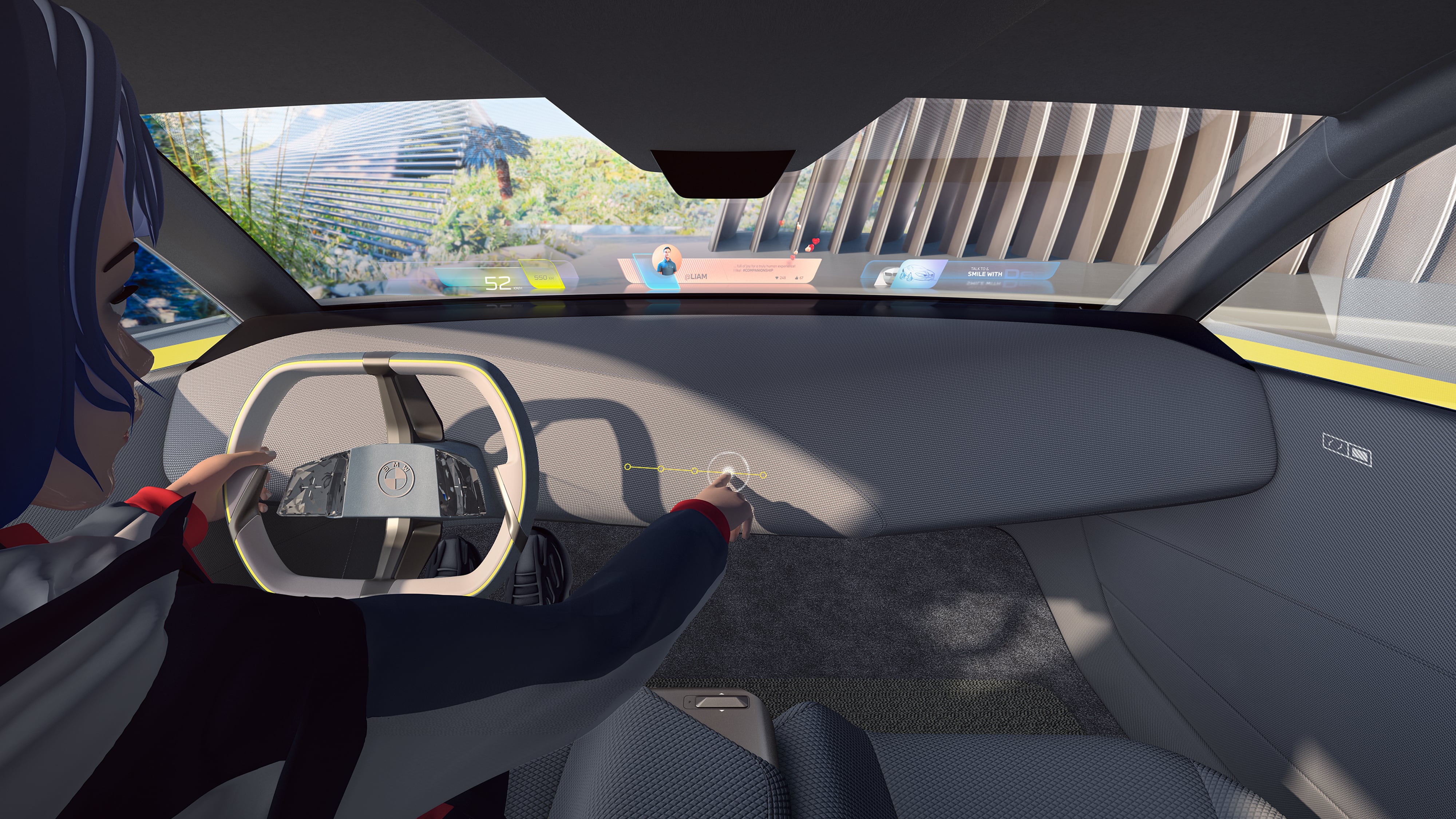 BMW i Vision Dee en el CES de Las Vegas 2023