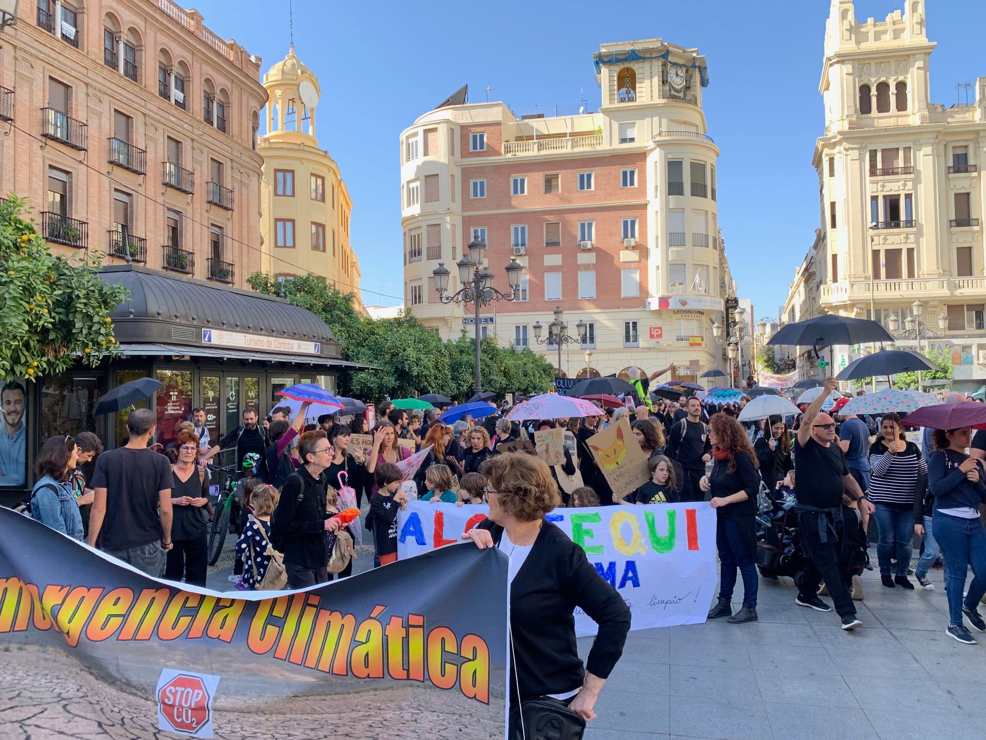 Manifestación contra el cambio climático