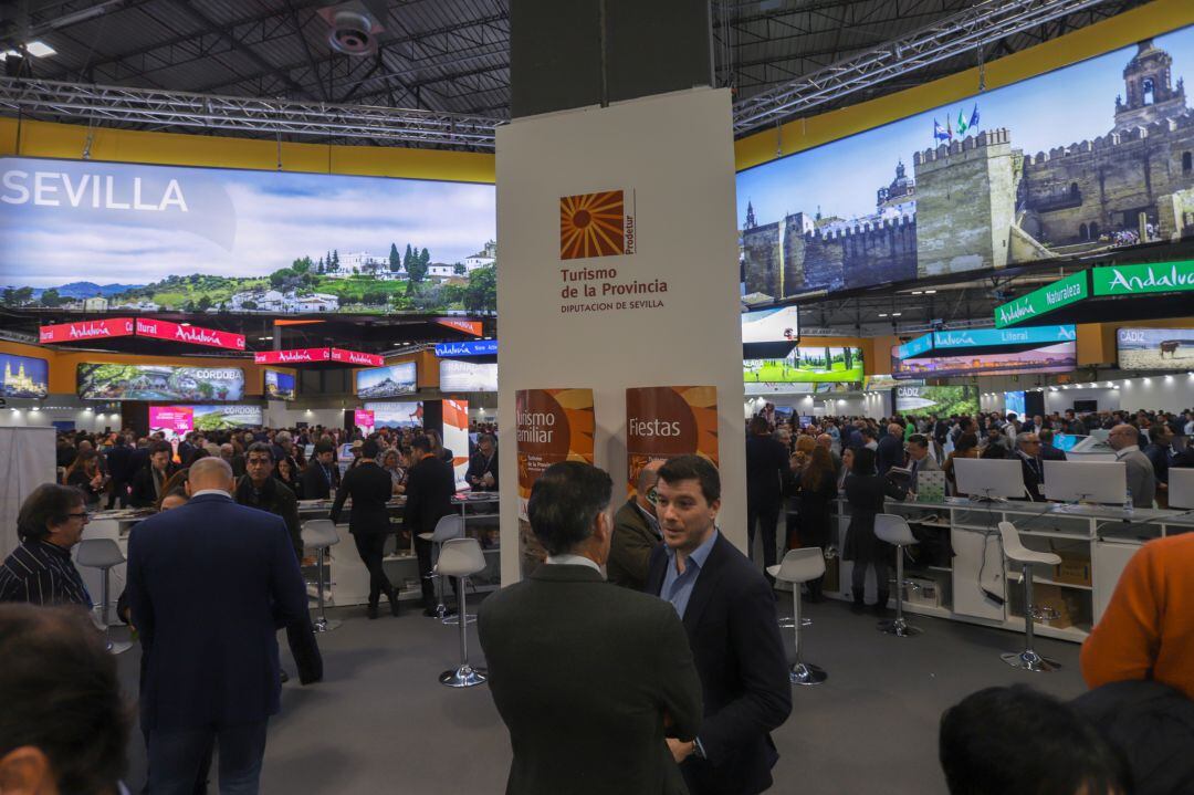 Stand de Turismo de la Provincia de Sevilla en Fitur
