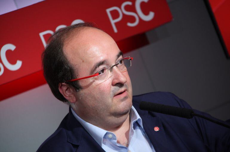 Imatge d'arxiu del primer secretari del PSC, Miquel Iceta