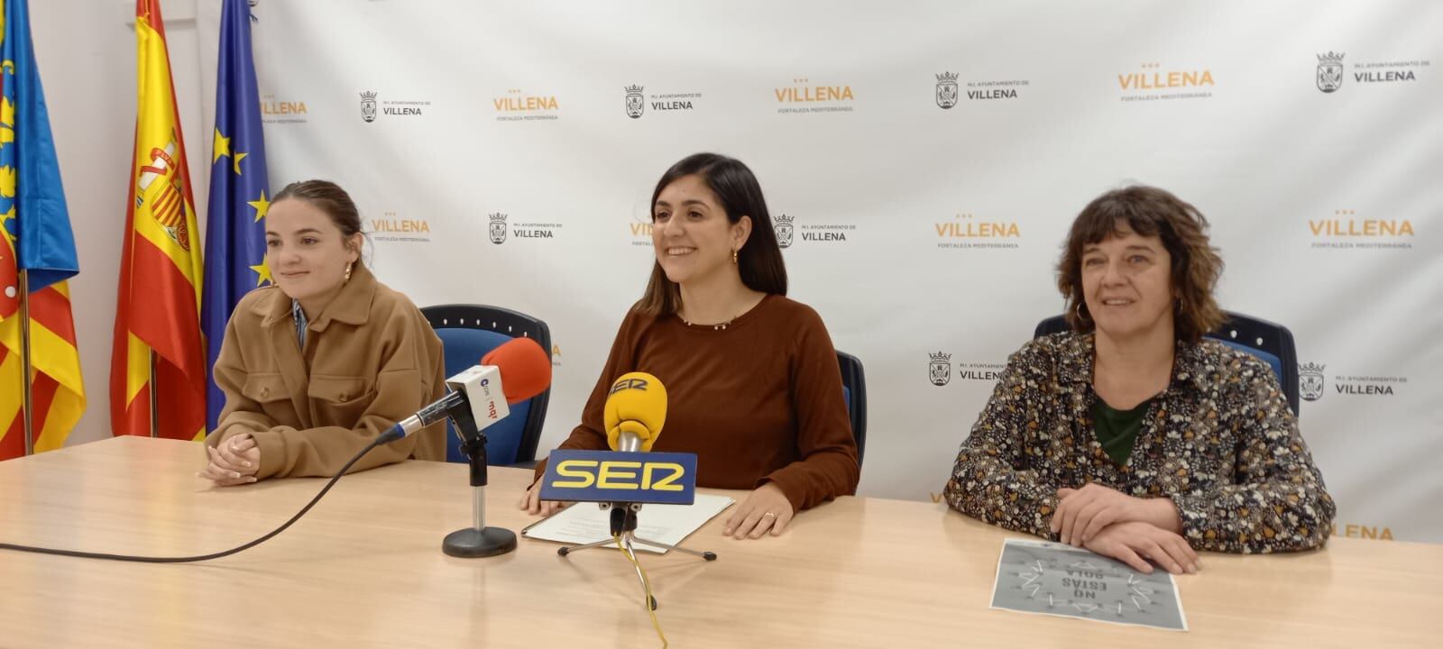 Momento de la presentación del acto