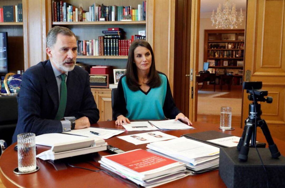 Los reyes, Felipe VI y Letizia.