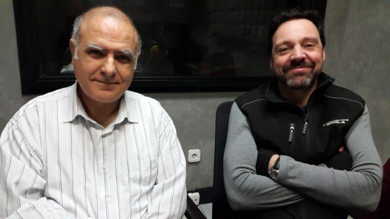 Óscar Sola y Fernando Machín, batería y guitarrista de CV