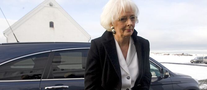 La primera ministra de Islandia, la socialdemócrata Jóhanna Sigurdardóttir, en una imagen de archivo