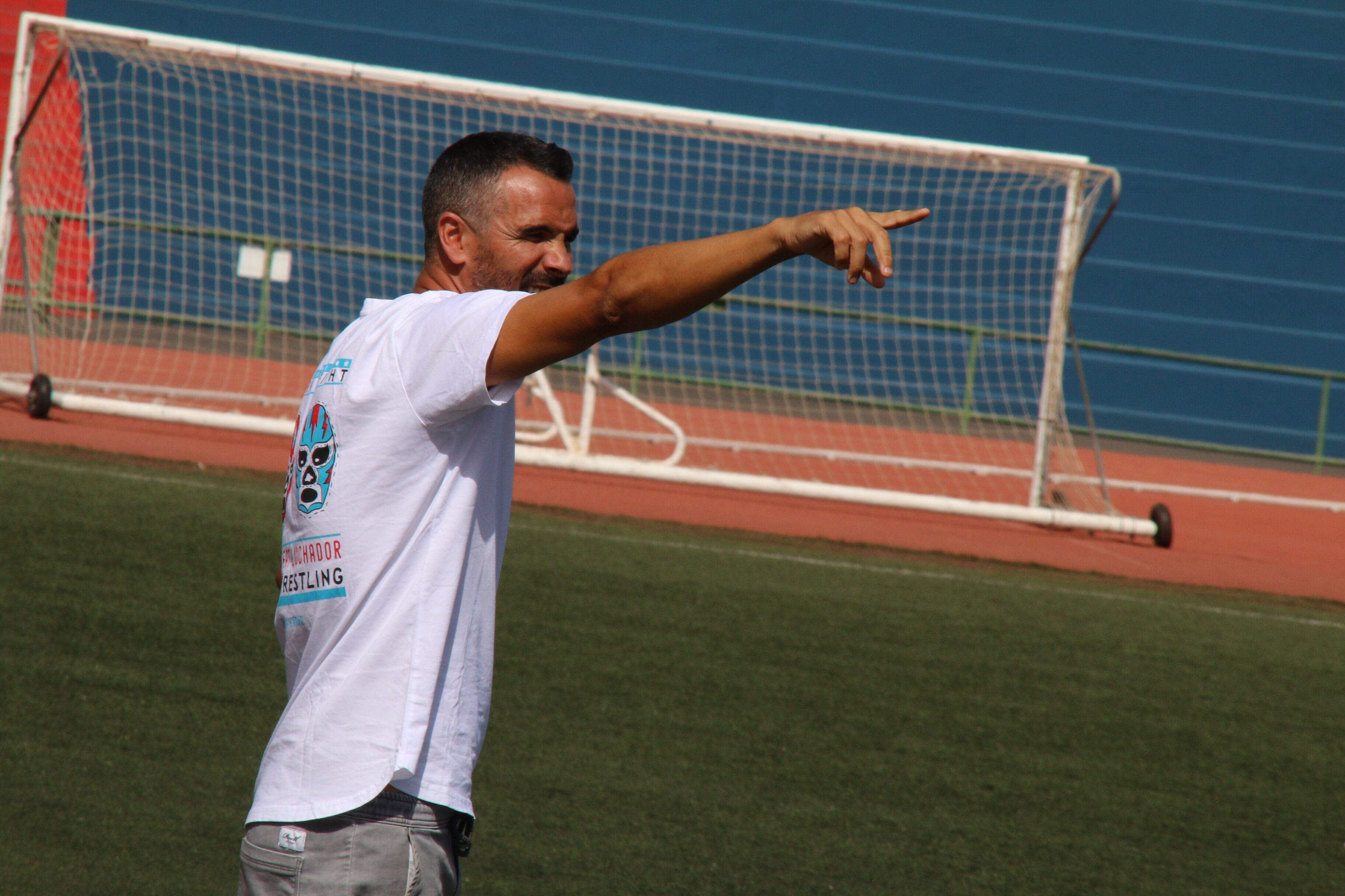 Ángel López, nuevo entrenador de la UD Lanzarote.