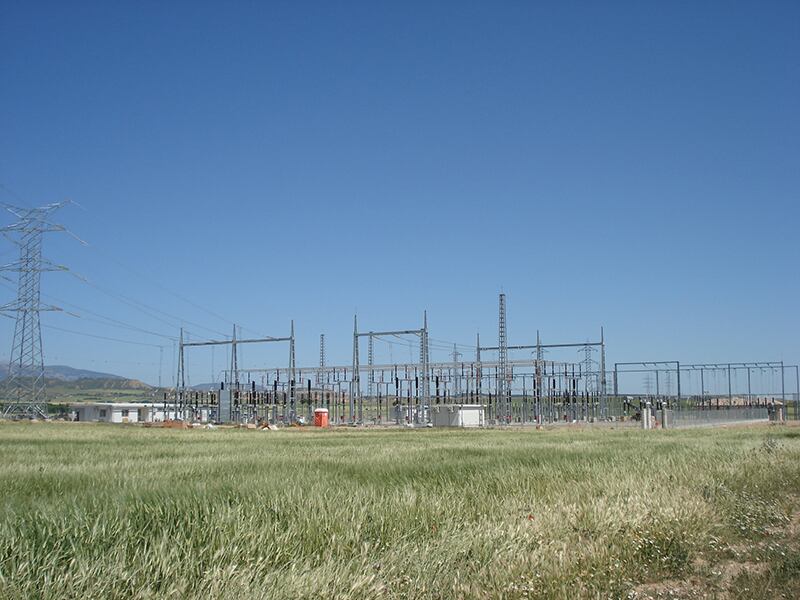 Subestación eléctrica Esquedas FOTO GRUPO OCA