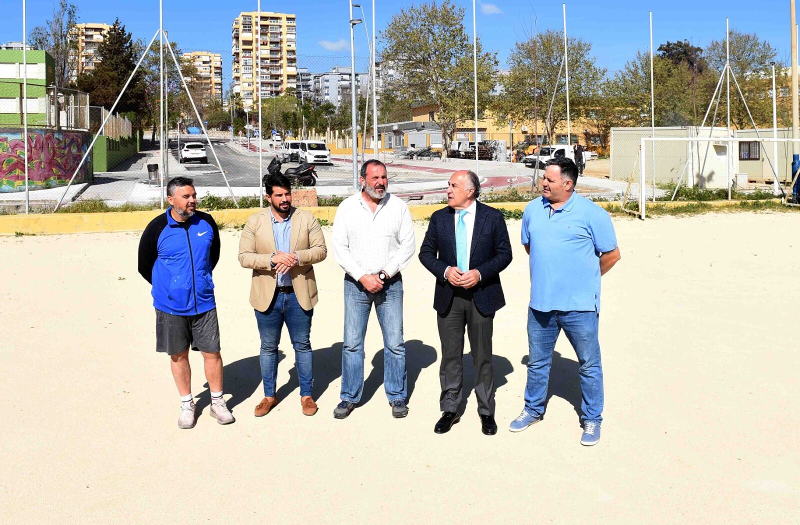 Visita al campo Ignacio Villaverde